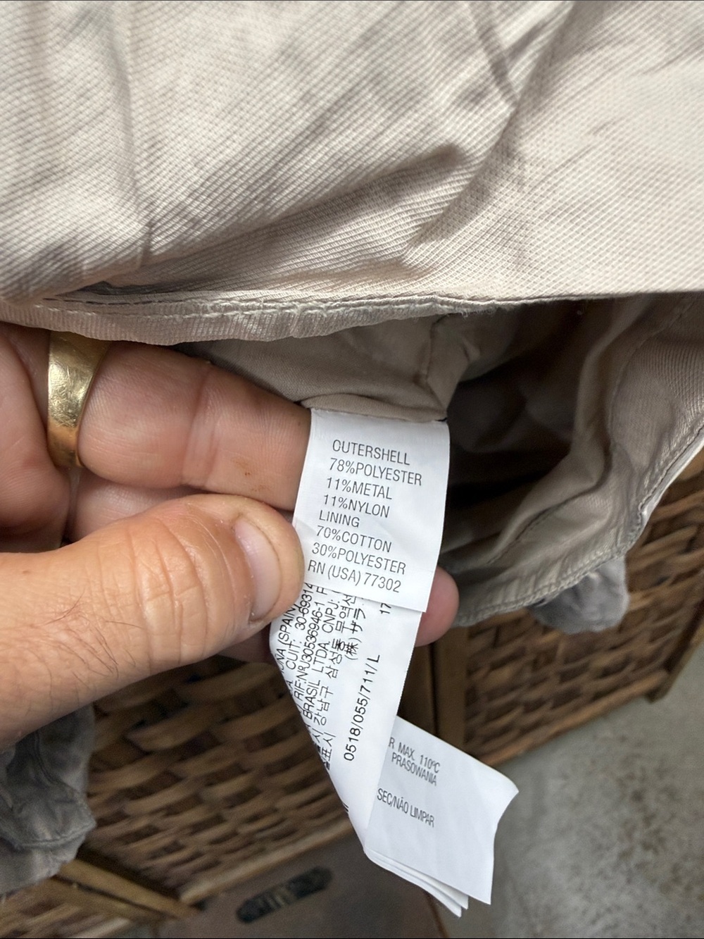 Zara Light Cream Ruffled Tier Jacket - Picture 3 of 4